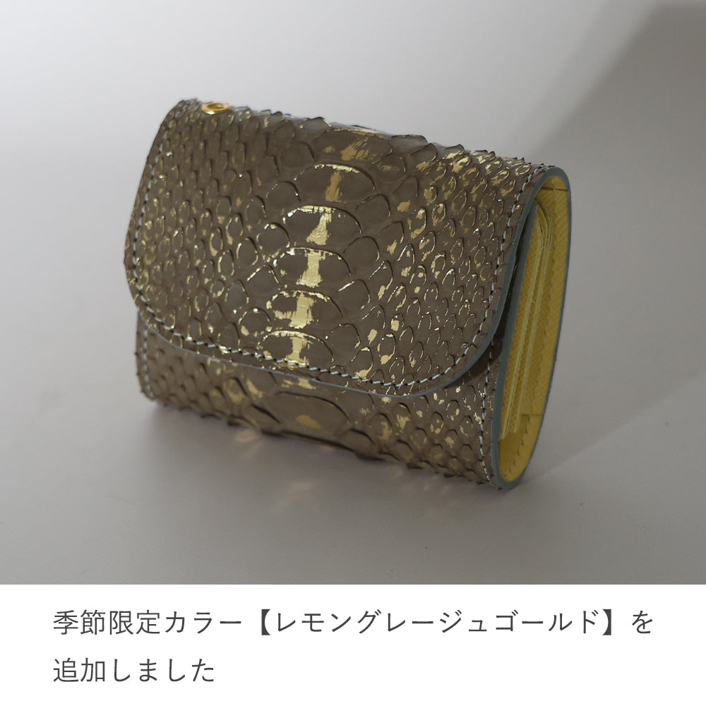 箔パイソン - ミニ財布