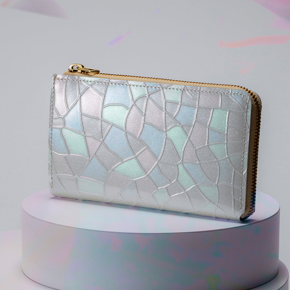 パールレザー - 小さい長財布