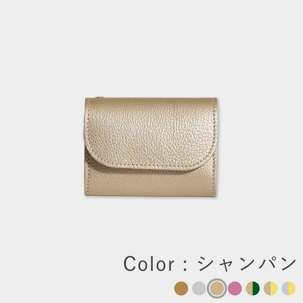 箔レザー - ミニ財布
